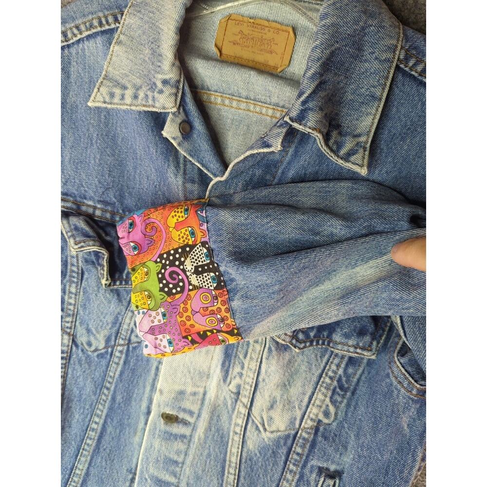 Levi Denim‎ Jacket Vintage #70506-0316 Size 38 Made In USA Cat Special